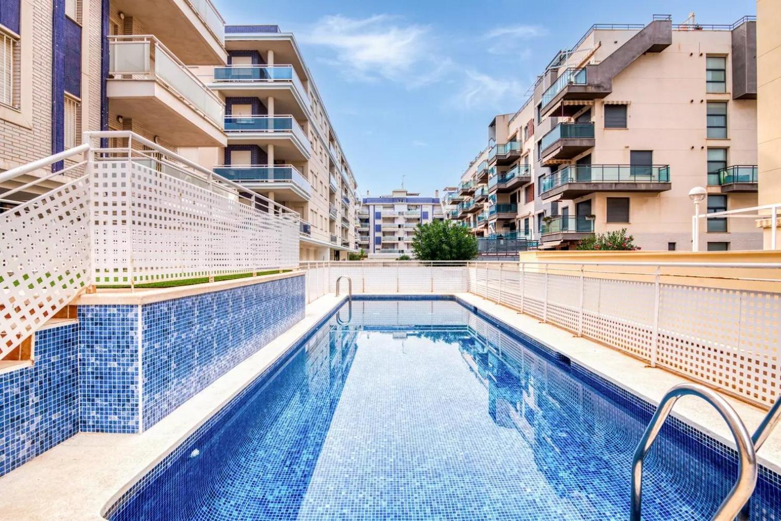 Apartamento Con Piscina Ideal Familias Chilches  Exterior foto